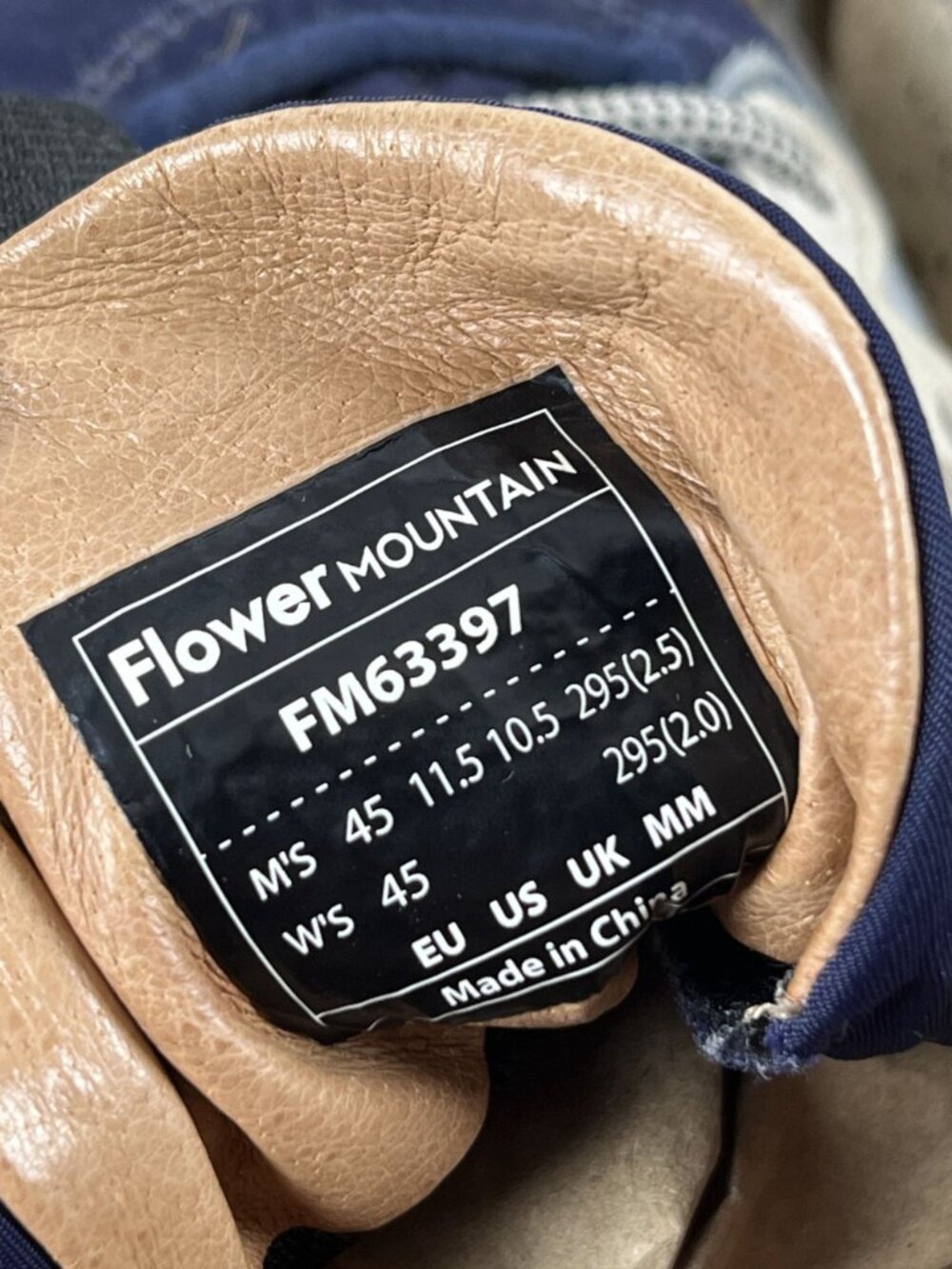Flower Mountain Yamano 3 Women’s US 11.5 EU 45 295mm Sneakers - Picture 12 of 13